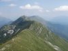 Obrat na Malem vrhu in po grebenu nazaj proti Sloveniji